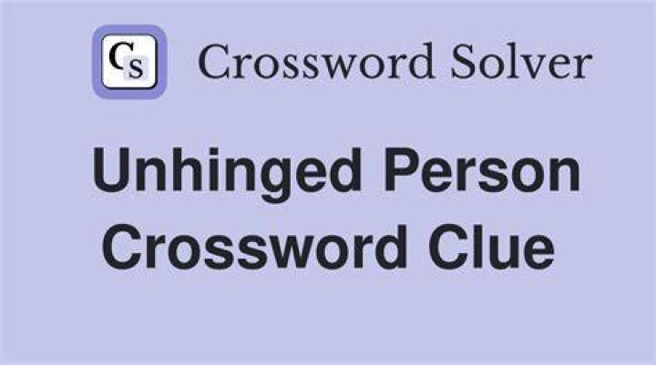 No party person Crossword Clue