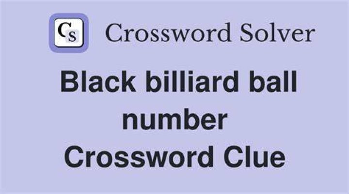 Not solid, as a billiard ball Crossword Clue
