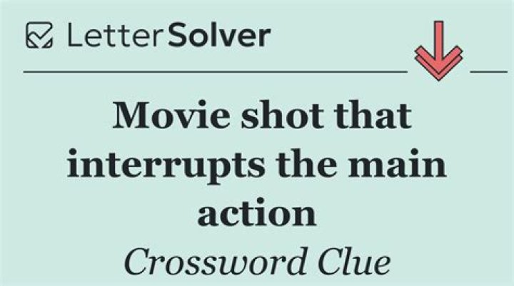 Not the main action Crossword Clue
