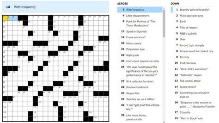 NYT Crossword Answers 12/05/22
