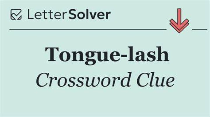 ___ of the tongue Crossword Clue