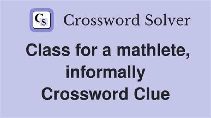 One mentioned in “Class Notes,” informally Crossword Clue