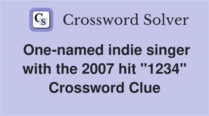 One-named singer with the 2002 #1 hit “Foolish” Crossword Clue