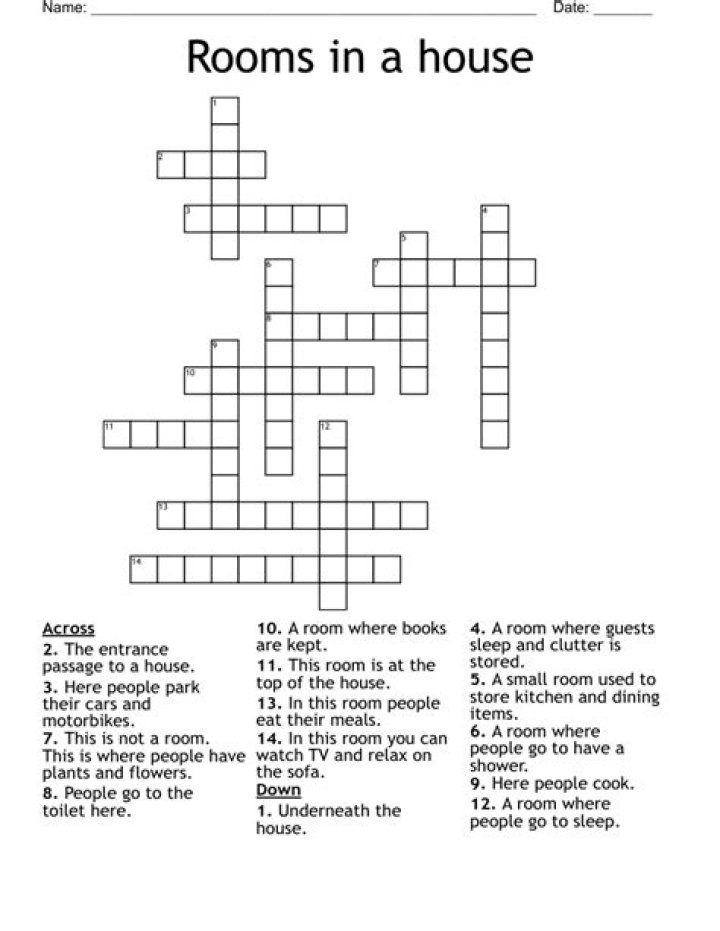 One of the rooms in Clue Crossword Clue