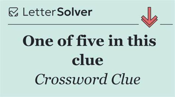 One of twenty-five in this clue Crossword Clue