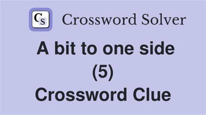 One side of a page Crossword Clue
