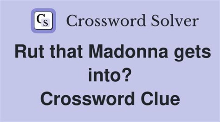 One who goes into a seasonal rut Crossword Clue