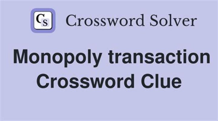 Ones involved in a transaction Crossword Clue