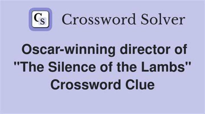Oscar-winning director Lee Crossword Clue