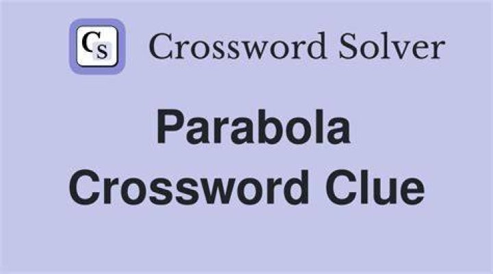 Parabola piece Crossword Clue