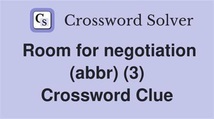 Part of a promotion negotiation Crossword Clue