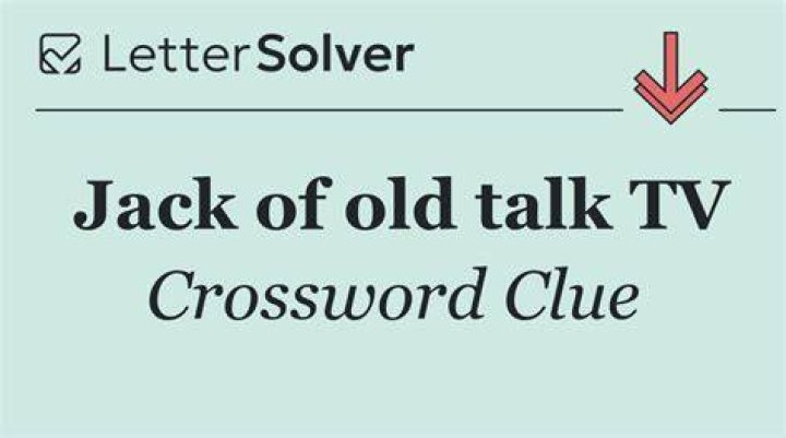 Part of an IV or an old TV Crossword Clue