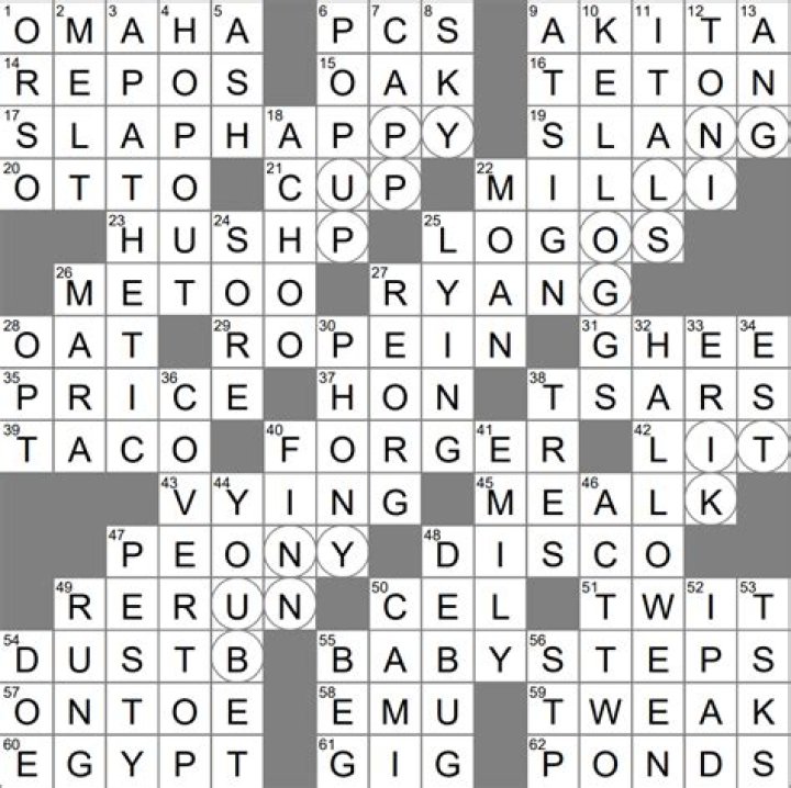 Parts of some smiles Crossword Clue