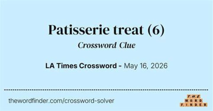 Patisserie purchases Crossword Clue