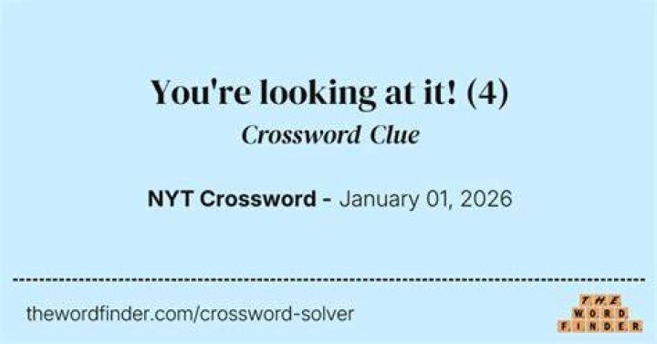 “Perhaps I have what you’re looking for?” Crossword Clue