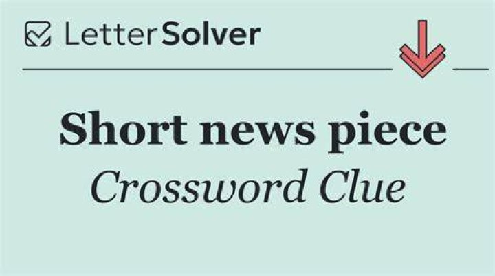 Piece of sad news Crossword Clue