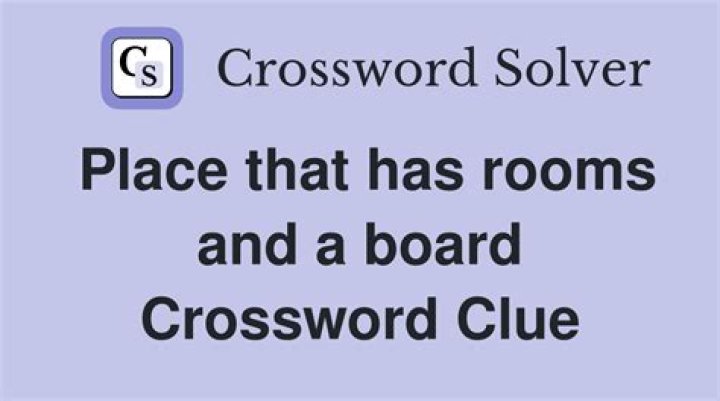 Place on a Clue board Crossword Clue
