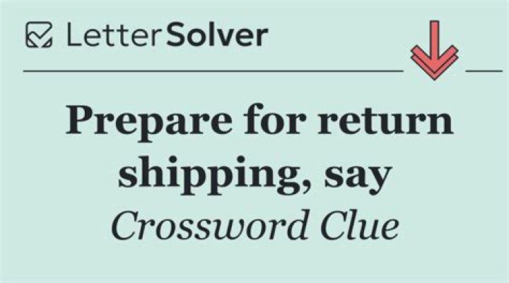 Prepare for sending on, say Crossword Clue
