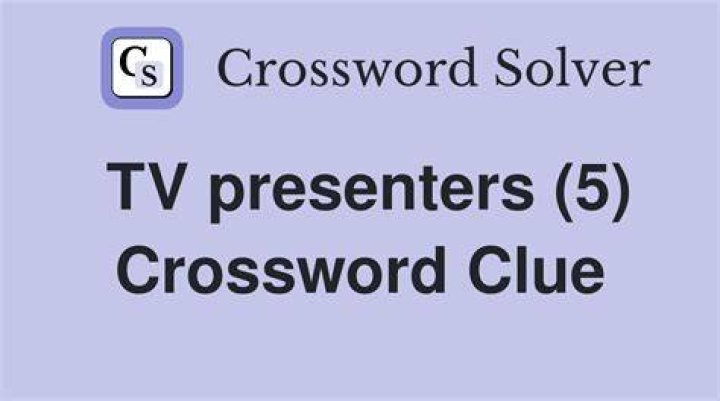 Presenters, for short Crossword Clue