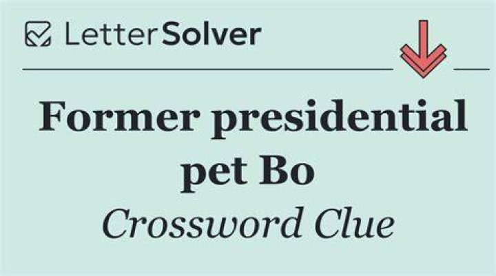 Presidential “pet” that sprouts an Afro Crossword Clue