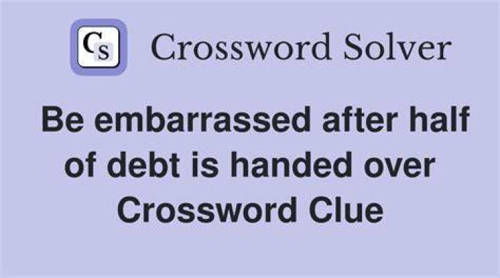 Pressure over a debt Crossword Clue