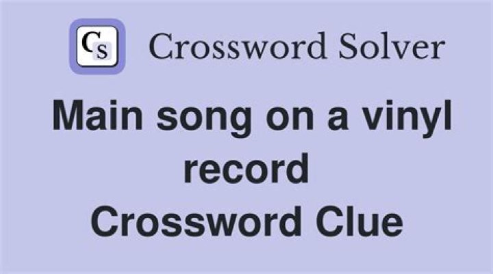 Problem on a vinyl record Crossword Clue