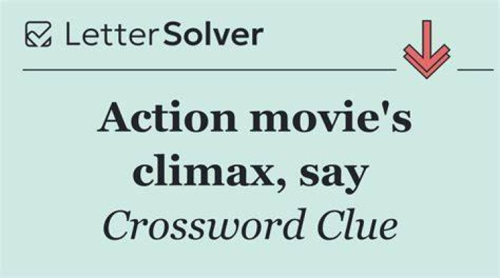 Reaction to the climax of a heartbreakin’ movie? Crossword Clue