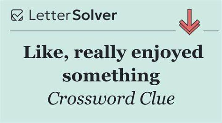 Really grooves with something Crossword Clue