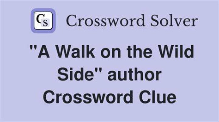 Reed who sang “Walk on the Wild Side” Crossword Clue