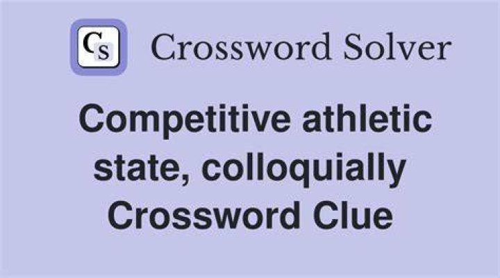 Relentlessly competitive Crossword Clue