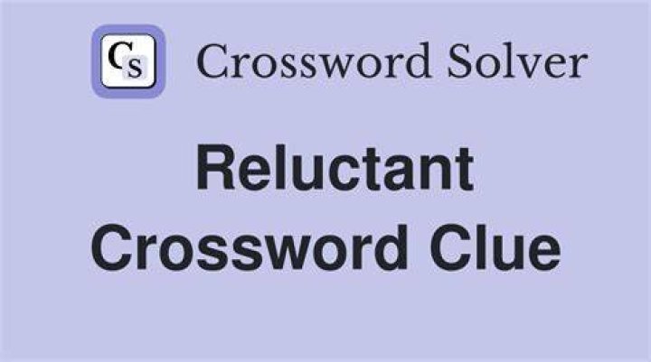 Reluctant to give details Crossword Clue