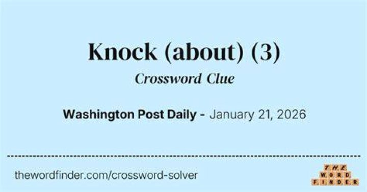 Response to a morning knock Crossword Clue