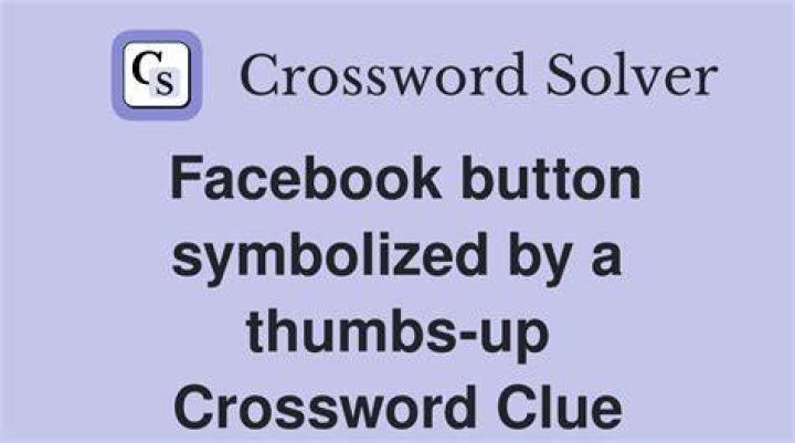 Reverse a thumbs-up for, on Facebook Crossword Clue