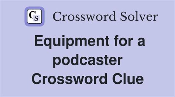 Roadies’ equipment Crossword Clue