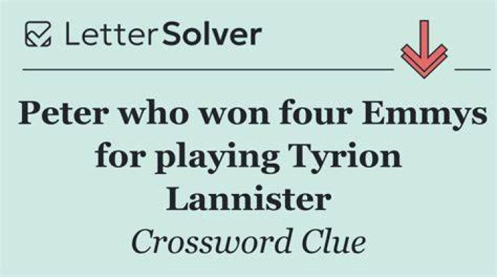 Rock with four Emmys Crossword Clue