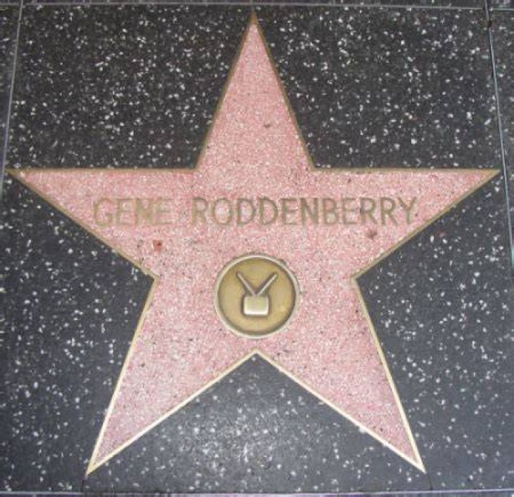 ___ Roddenberry, first TV writer on the Hollywood Walk of Fame Crossword Clue