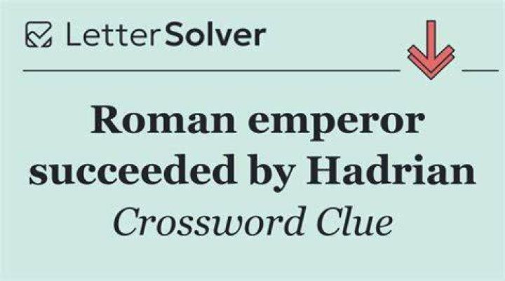 Roman emperor before Hadrian Crossword Clue