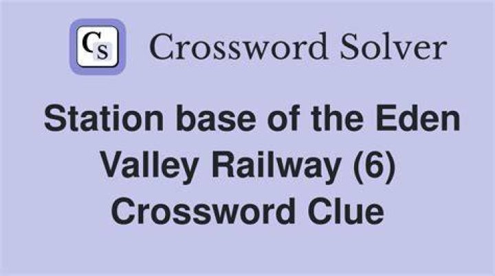 RR station info Crossword Clue