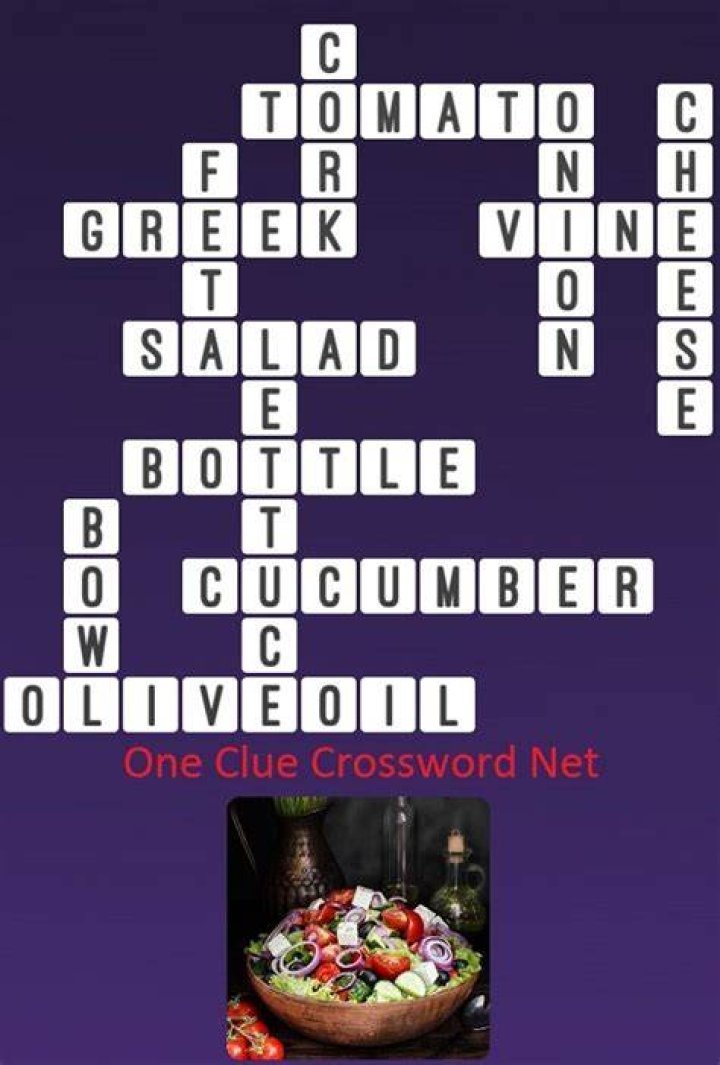 Salad ___ Crossword Clue
