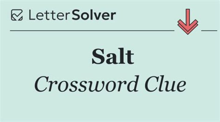Salt Crossword Clue