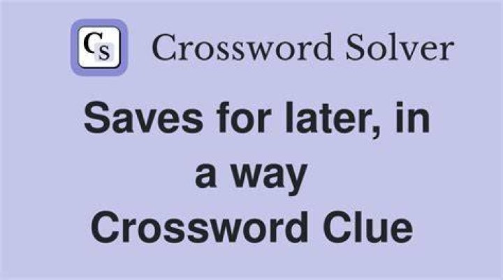 Savings plans for one’s later years, in brief Crossword Clue