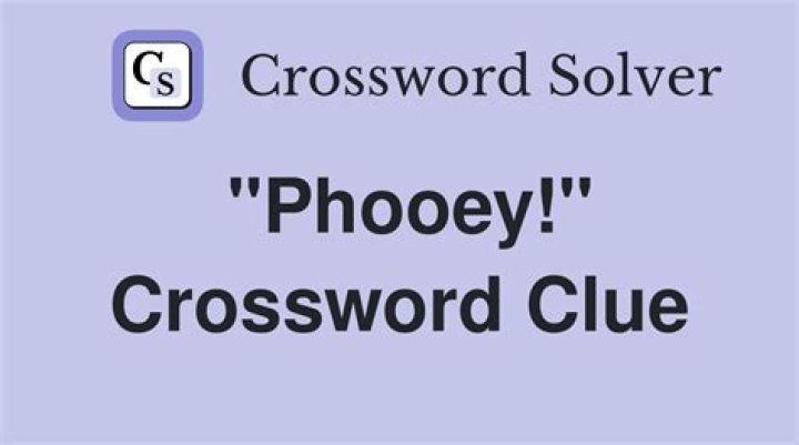 Scrooge’s “Phooey!” Crossword Clue
