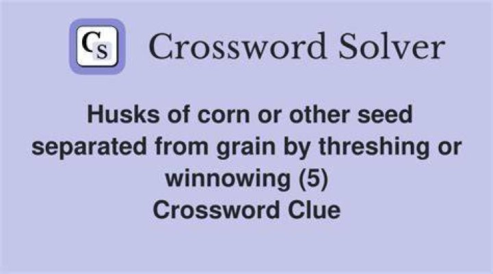 Separate seed from Crossword Clue