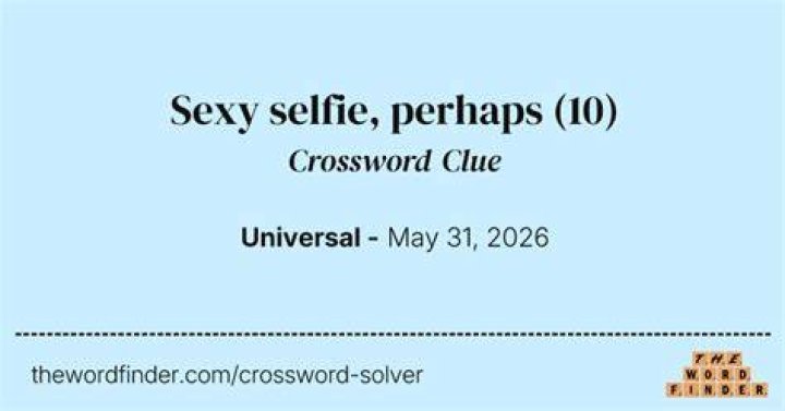 Sexy one Crossword Clue