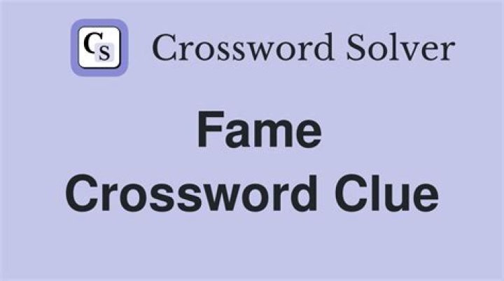She played Nicole Chapman on “Fame” Crossword Clue