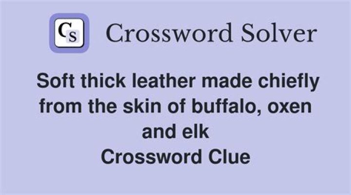 Shelter that might be made of buffalo skin Crossword Clue
