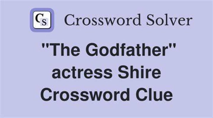 Shire of “The Godfather” Crossword Clue