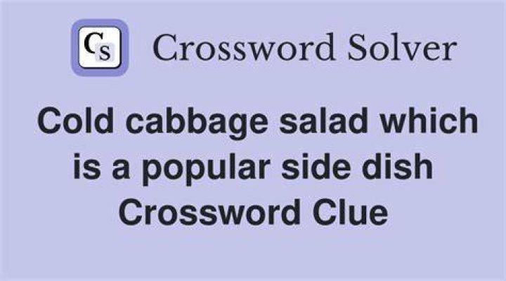 Side dish with pastrami Crossword Clue