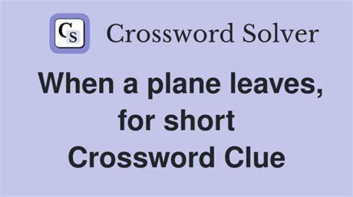 Small plane for short flights Crossword Clue