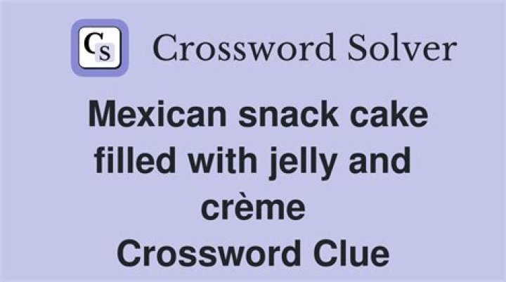 Snack cake with a swirly filling Crossword Clue